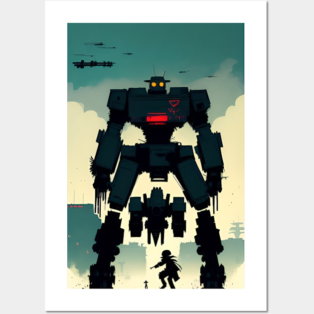 Battle Robot Wall Art by battlerobots